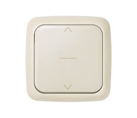 Interruptor para persianas 10 A 250V~ con 3 posiciones: subida, bajada y paro marfil Simon 31