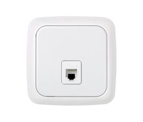 Toma telefónica con 4 contactos RJ11 blanco Simon 31