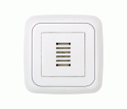 Zumbador 230V~ con regulación de tono blanco Simon 31