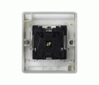 Base de enchufe schuko componible IP55 16AX con sistema de embornamiento rápido blanco Simon Aqua