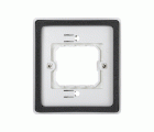 Marco para cajas de empotrar de 1 elemento gris Simon Aqua