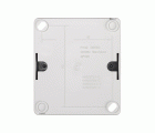 Base de enchufe schuko monobloc 10-16A 250V~ con t.t. lateral con emb. a tornillo para superficie gris Simon Aqua
