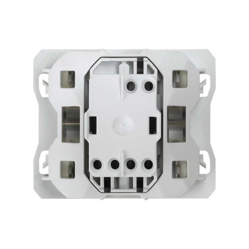 Interruptor para persianas 230V~ con 3 posiciones: subida, bajada y paro blanco Simon 270