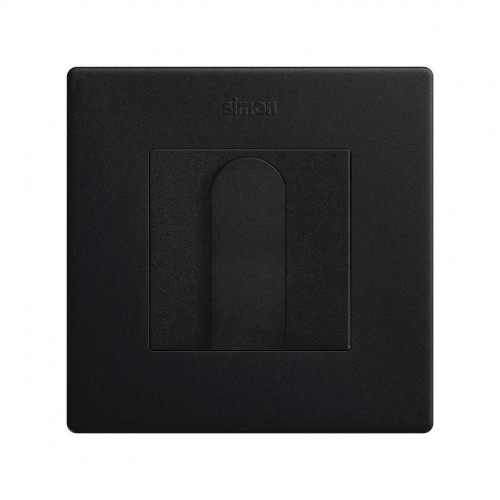 Salida de cables negro mate Simon 270