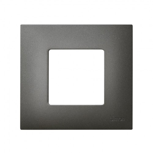 Funda intercambiable para marco 1 elemento titanium Simon 27 Play