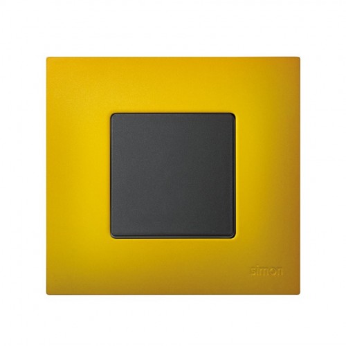 Funda intercambiable para marco 1 elemento amarillo artic Simon 27 Play