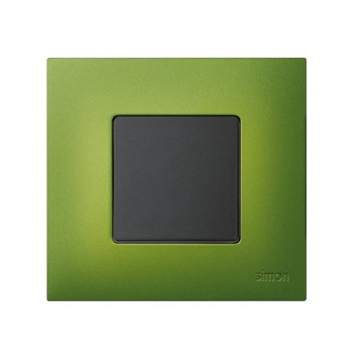 Funda intercambiable para marco 1 elemento verde artic Simon 27 Play