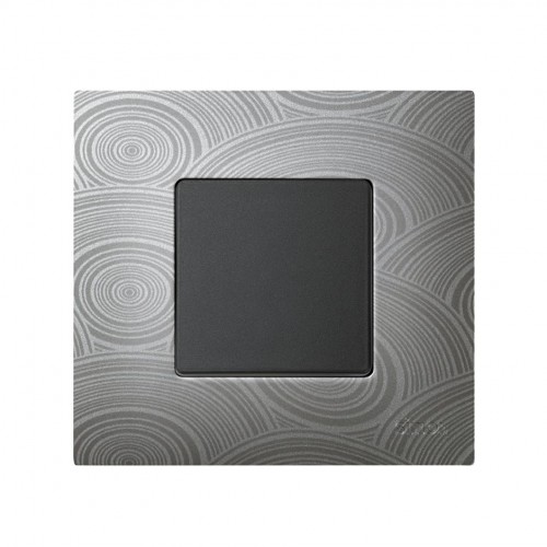 Funda intercambiable para marco 1 elemento gris helios Simon 27 Play