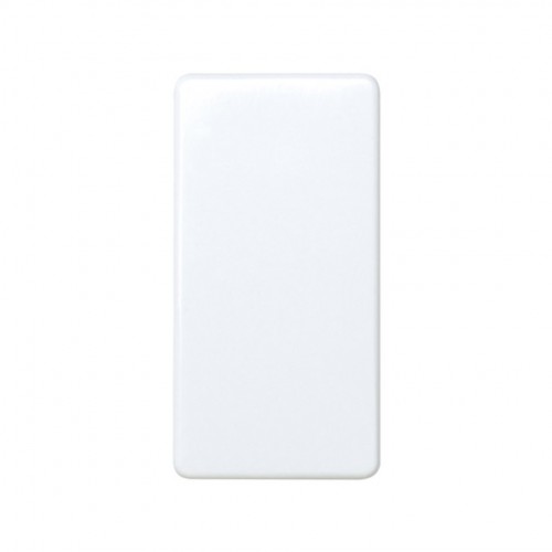 Conmutador 10 AX 250V~ de medio elemento con sistema de embornamiento rápido blanco Simon 27 Play