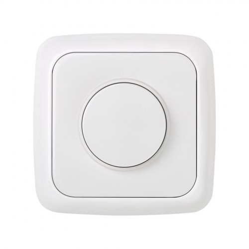 Placa para los mecanismos electrónicos giratorios blanco Simon 31
