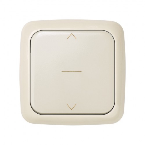 Interruptor para persianas 10 A 250V~ con 3 posiciones: subida, bajada y paro marfil Simon 31