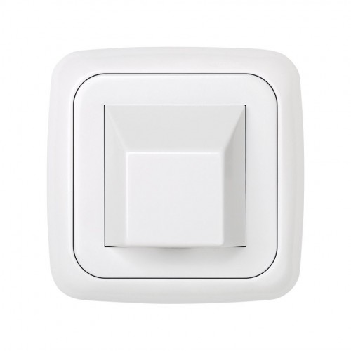 Mecanismo salida de cables con 4 bornes dobles y brida de sujección blanco Simon 31