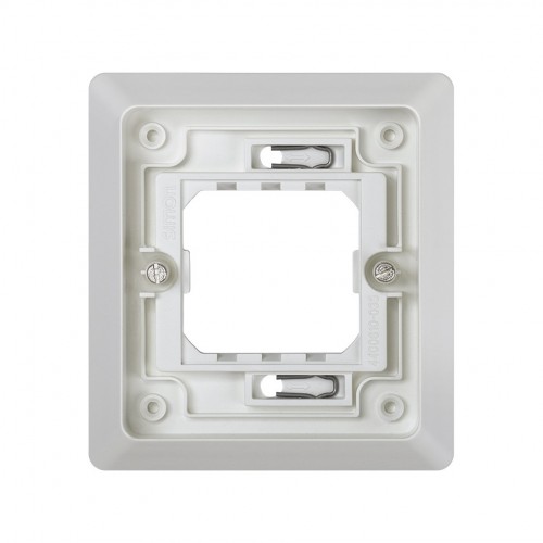 Marco para cajas de empotrar de 1 elemento gris Simon Aqua