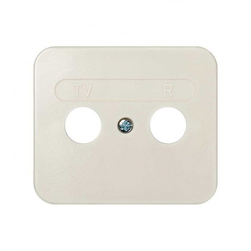 Placa para tomas inductivas de R-TV marfil Simon 75