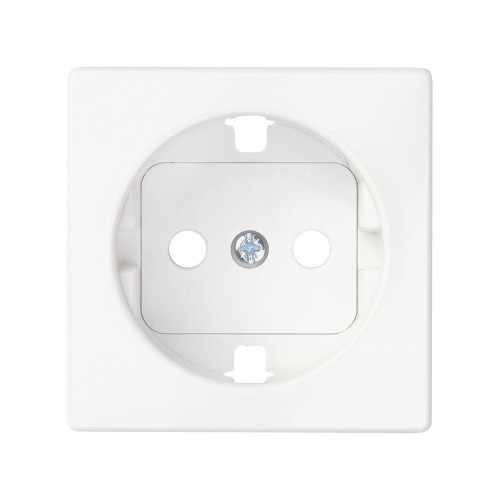 Tapa con dispositivo de seguridad para base de enchufe schuko blanco mate Simon 82 Concept