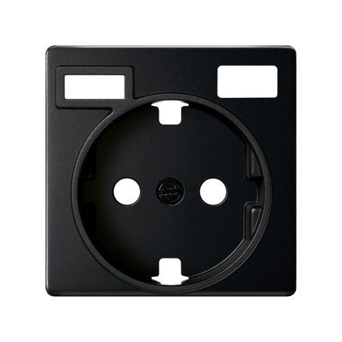 Tapa para la base de enchufe schuko con 2 cargadores USB A + C 10,5W Simon 82 Concept