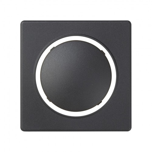 Placa para los mecanismos electrónicos de tacto con luminoso azul grafito Simon 82