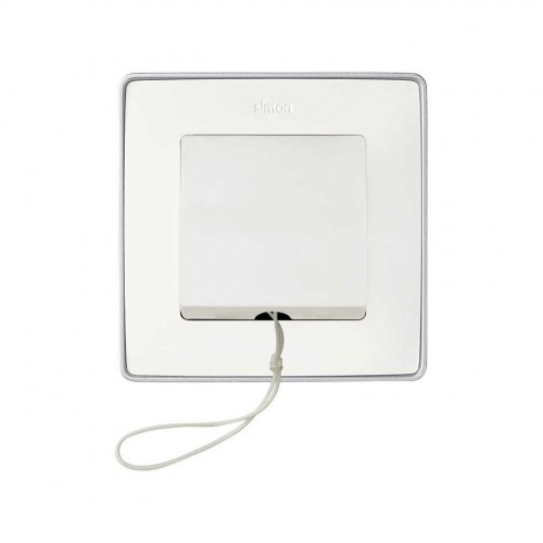 Tapa para salida de cables-mecanismos de tirador blanco Simon 82