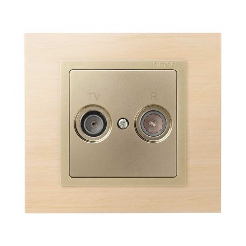 Placa para tomas inductivas de R-TV cava Simon 82