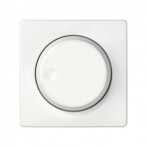 Placa para los mecanismos electrónicos giratorios blanco Simon 82