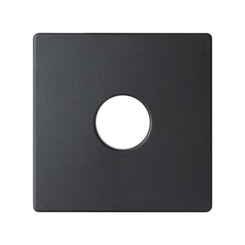 Tapa para mecanismos de llave-altavoz mono grafito Simon 82