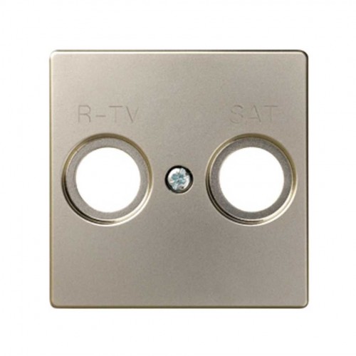 Placa para tomas inductivas de R-TV+SAT cava Simon 82