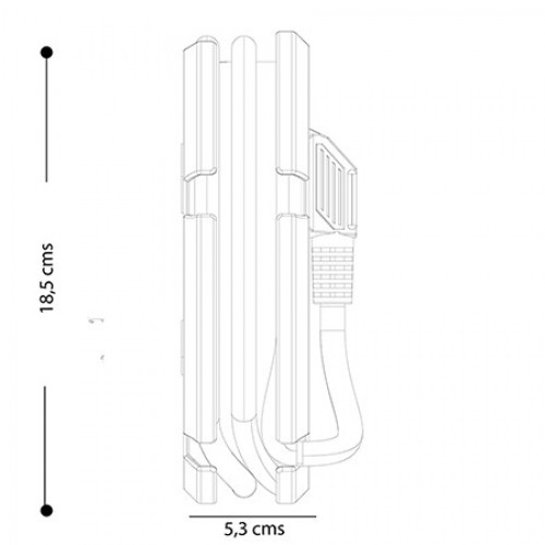 BASE MÚLTIPLE COMBI 4 TOMAS 16A 250V~ Y 2 PUERTOS USB 2,5A BLANCA CON 1,5 METROS DE CABLE H05VV-F 3G1,5MM² SIMON BRICO