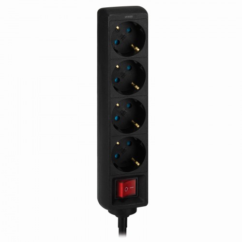 BASE 4 TOMAS TT INT. CABLE 2M NEGRO(FAJ)