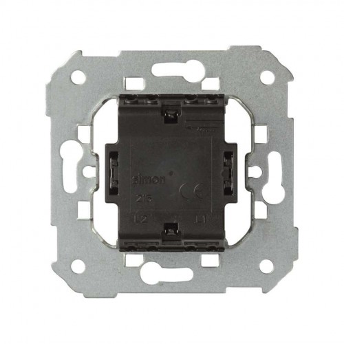 Pulsador 10 A 250V~ con sistema de embornamiento rápido