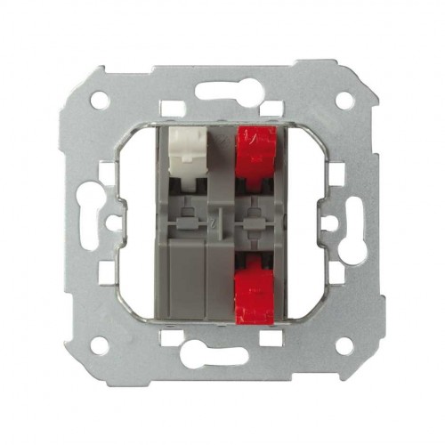 Interruptor unipolar 10 AX 250V~ con sistema de embornamiento 1click®