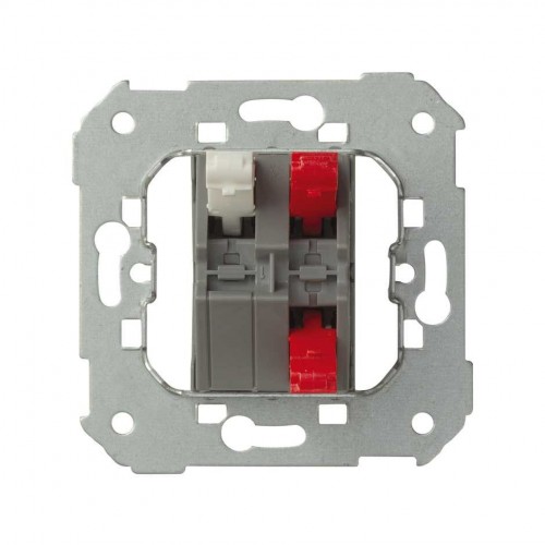 Pulsador 10 A 250V~ con sistema de embornamiento 1click®