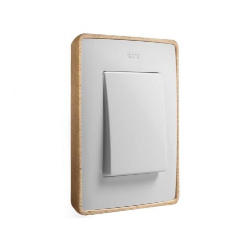 Marco para 2 elementos blanco base madera haya Simon 82 Detail Select