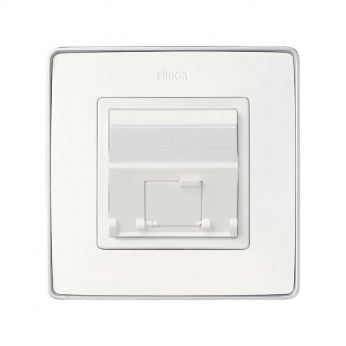 Pieza adaptadora para conectores informáticos RJ45 de Systimax® en placas inclinadas Simon