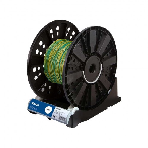 CABLE UNIPOLAR H07V-K 1x1,5MM² 300 METROS VERDE/AMARILLO Simon