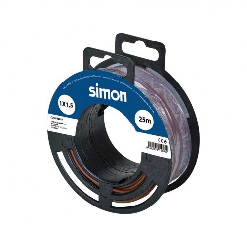 CABLE UNIPOLAR H07V-K 1x1,5MM² 25 METROS MARRÓN Simon