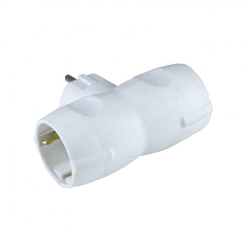 ADAPTADOR DOBLE LATERAL 16A 250V BLANCO Simon