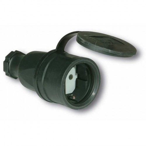 BASE GOMA 16A 250V NEGRO SIMON BRICO