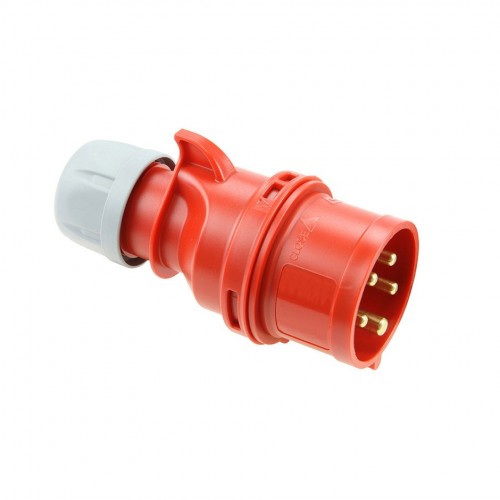 CLAVIJA INDUSTRIAL 3P+N+T 16A 400V ROJA IP44 Simon Brico