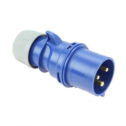 CLAVIJA INDUSTRIAL 2P+T 32A 230V AZUL IP44 Simon Brico