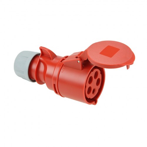 BASE MÓVIL INDUSTRIAL 3P+N+T 32A 400V ROJA IP44 Simon Brico