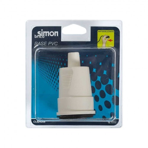 BASE MÓVIL DE PVC 16A 250V BLANCA SIMON BRICO