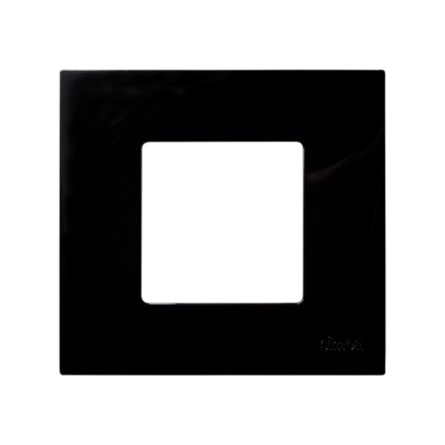 Funda intercambiable para marco 1 elemento negro Simon 27 Play