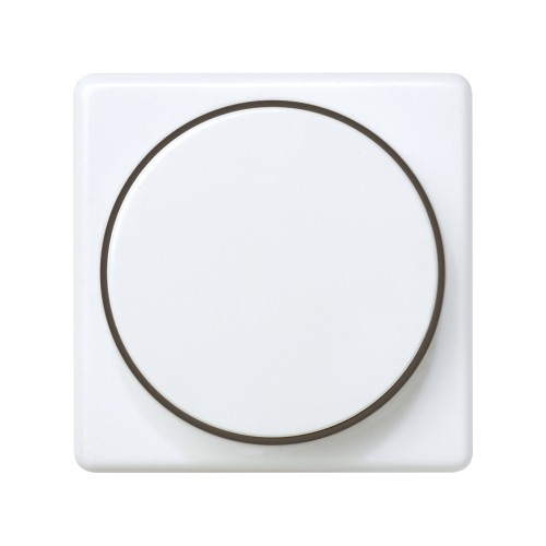 Placa para los mecanismos electrónicos giratorios blanco Simon 27 Play