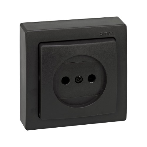 Base de enchufe bipolar 16 A 250V~ con sistema de embornamiento a tornillo Simon 73