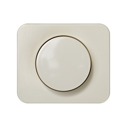 Placa para los mecanismos electrónicos giratorios marfil Simon 75