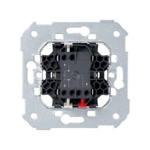 Conmutador 10 AX 250V~ con luminoso incorporado y sistema de embornamiento rápido