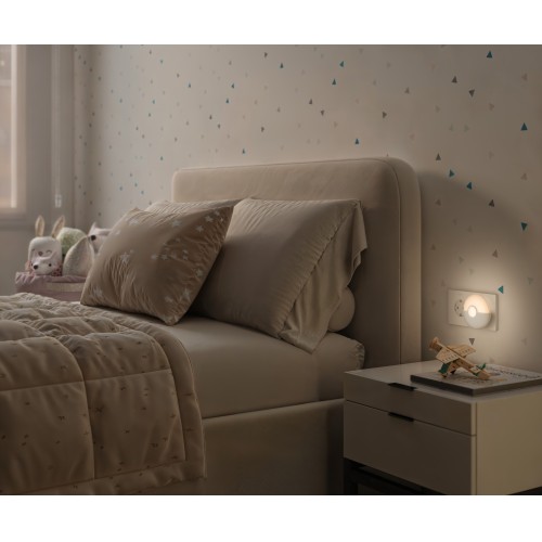 EXTRA LIGHT MIZAR ENCHUFABLE CREPUSCULAR LUZ AZUL 220V/50Hz Simon Brico