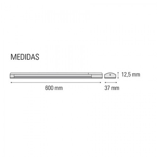 REGLETA LED CONTACTLESS CALYPSO ESPECIAL BAJO MUEBLE 5,5W 380 LÚMENES LUZ FRÍA 220-240V/50Hz Simon