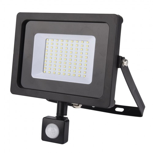 PROYECTOR LED CON SENSOR 30W 2700 LÚMENES LUZ FRÍA IP44 (CAJA) Simon