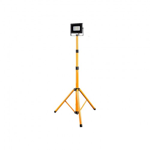 PROYECTOR LED CON TRIPODE 50W 4500 LÚMENES LUZ FRÍA IP65 (CAJA) Simon